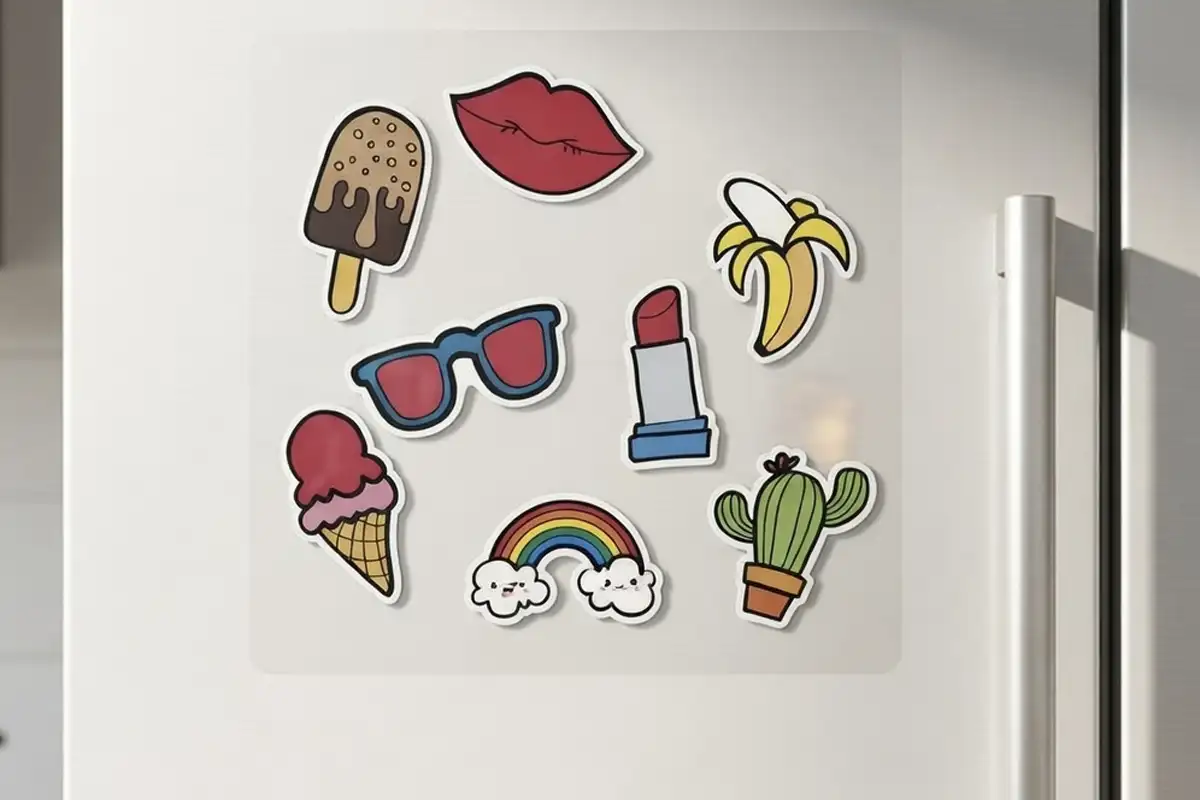 Fridge Magnet Stickers